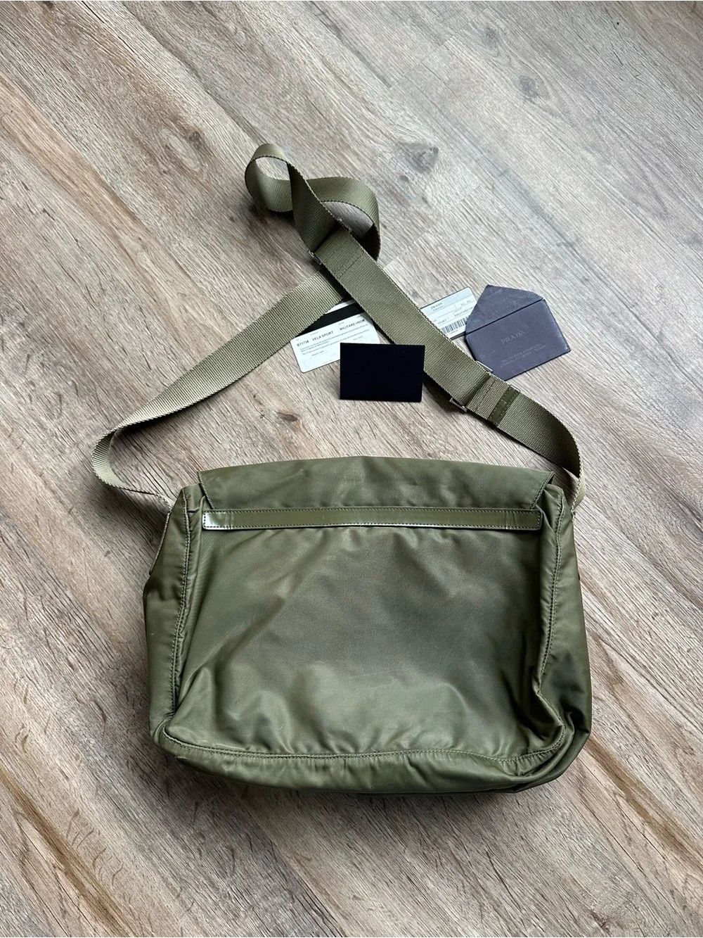 Prada nylon messenger